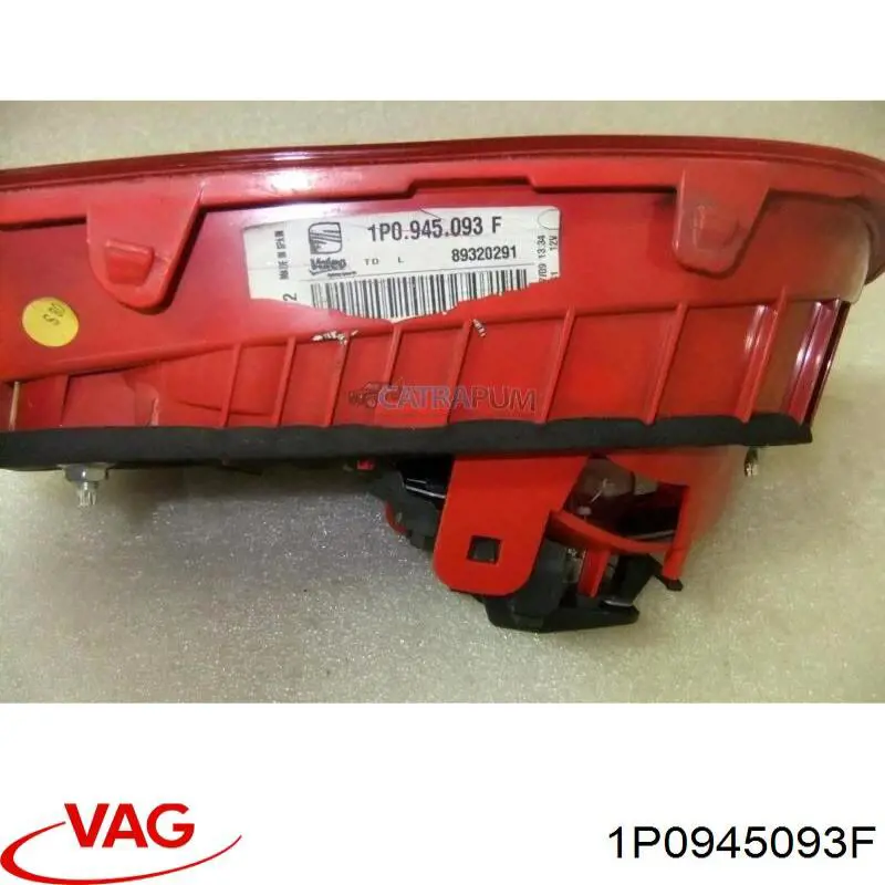 1P0945093F VAG Lanterna traseira esquerda interna