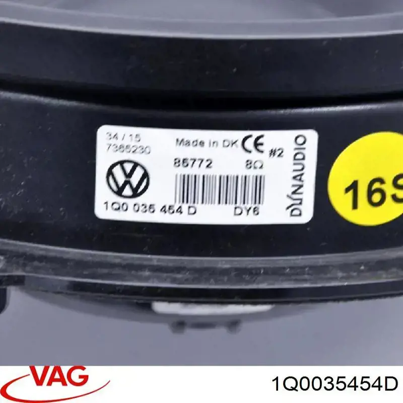 1Q0035454D VAG Alto-falante da porta dianteira