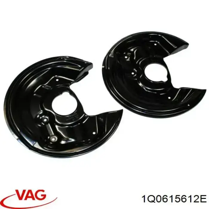Proteção direita do freio de disco traseiro VAG 1Q0615612E preço, a partir de 33,63 USD