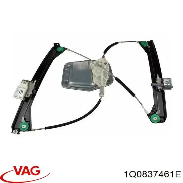 Mecanismo de acionamento de vidro da porta dianteira esquerda VAG 1Q0837461E preço, a partir de 70,37 USD