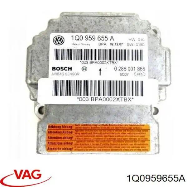  VAG 1Q0959655A preço, a partir de 150,09 USD