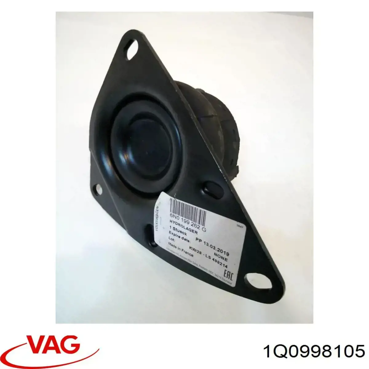 1Q0998105 VAG Bateria recarregável (PILHA)