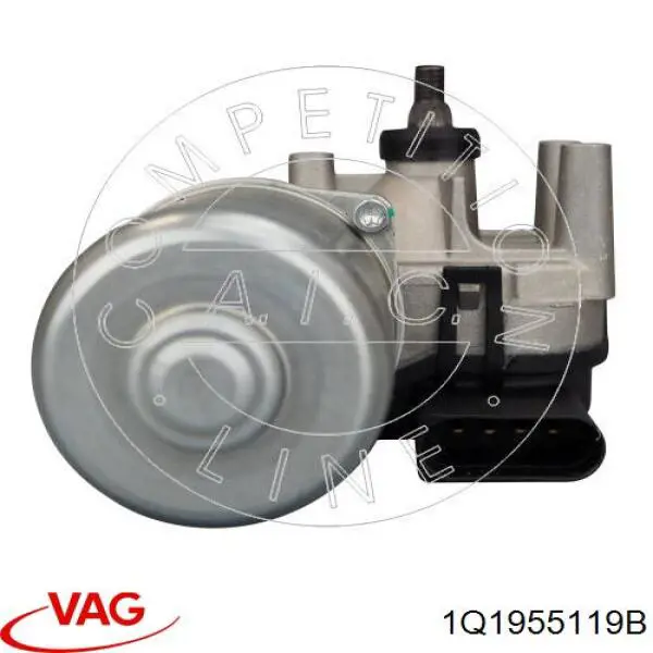 1Q1955119B VAG Motor de limpador pára-brisas do pára-brisas