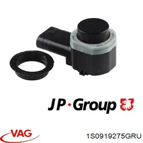 1S0919275GRU VAG Sensor traseiro de sinalização de estacionamento (sensor de estacionamento)