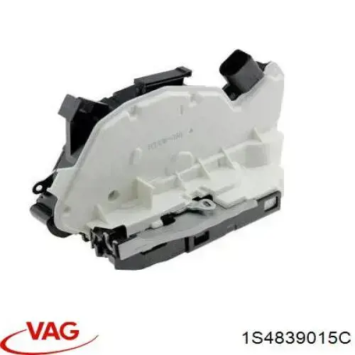 1S4839015C VAG Fecho da porta traseira esquerda