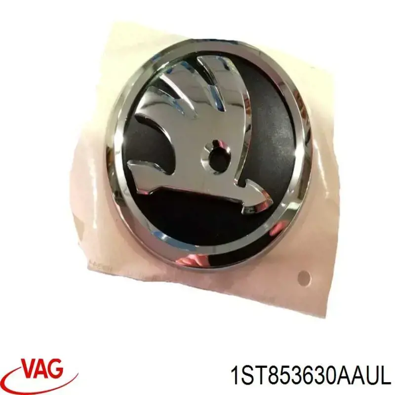 1ST853630AAUL VAG Emblema de tampa de porta-malas (emblema de firma)