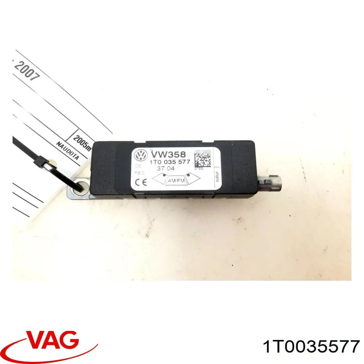 Reforçador do sinal de antena VAG 1T0035577 preço, a partir de 45,97 USD