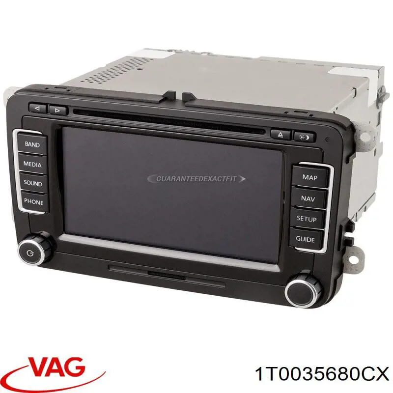 1T0035680CX VAG Aparelhagem de som (rádio AM/FM)