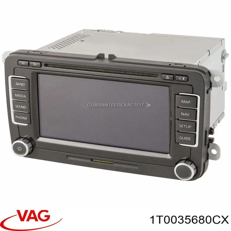 Aparelhagem de som (rádio AM/FM) VAG 1T0035680CX preço, a partir de 117,07 USD