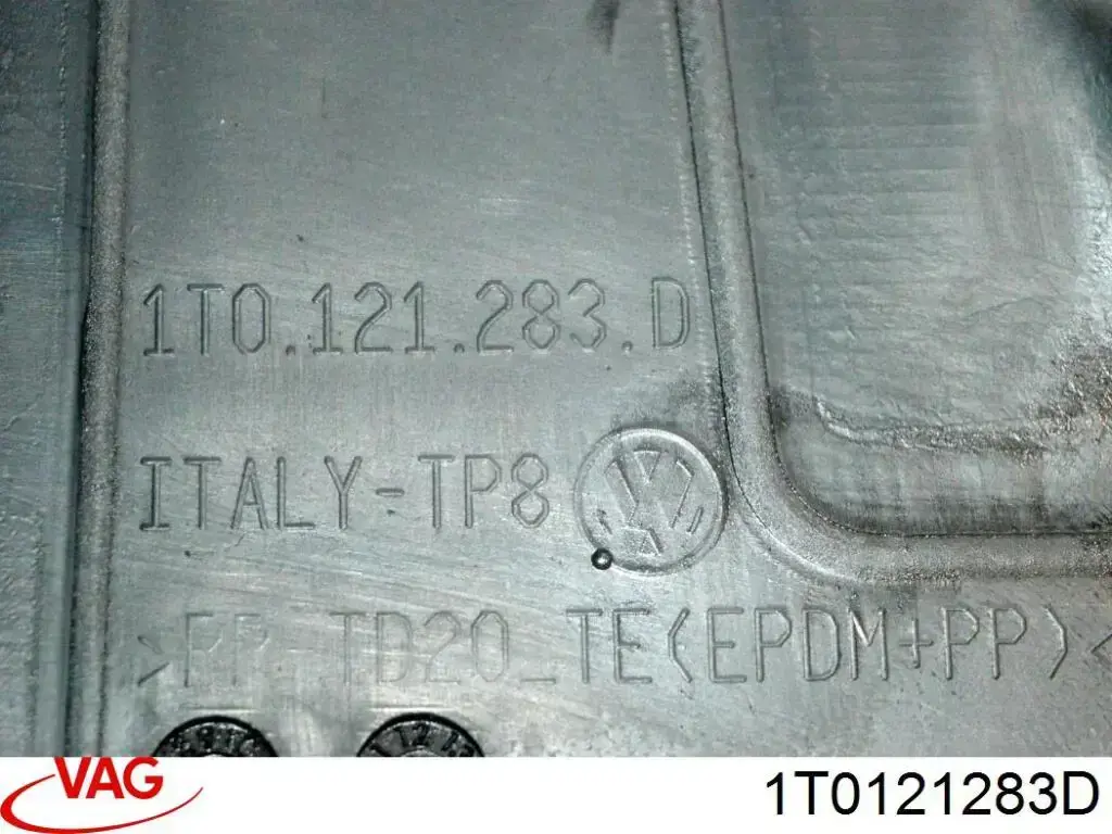 Conduto de ar (defletor) esquerdo do radiador VAG 1T0121283D preço, a partir de 43,34 USD