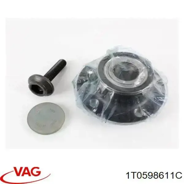 Compre 1T0598611C VAG Cubo traseiro