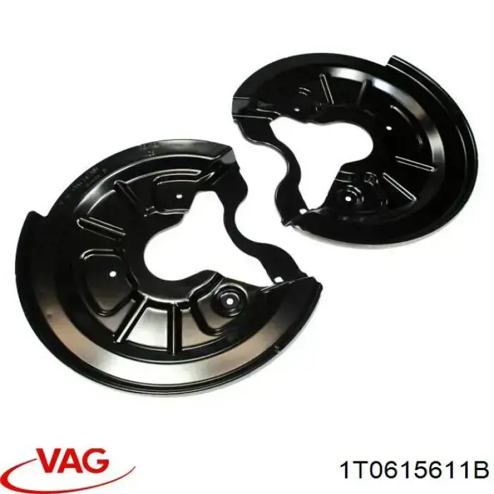 Proteção esquerda do freio de disco traseiro VAG 1T0615611B preço, a partir de 31,25 USD