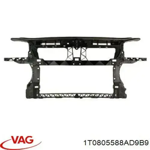 Compre 1T0805588AD9B9 VAG Suporte do radiador montado (painel de montagem de fixação das luzes)