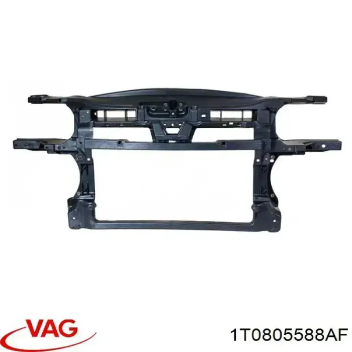 1T0805588AF VAG Suporte do radiador montado (painel de montagem de fixação das luzes)