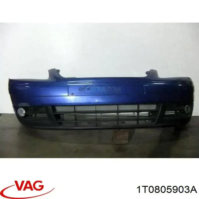 1T0805903A VAG Spoiler do pára-choque dianteiro