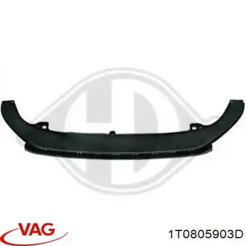 Spoiler do pára-choque dianteiro VAG 1T0805903D preço, a partir de 37,75 USD