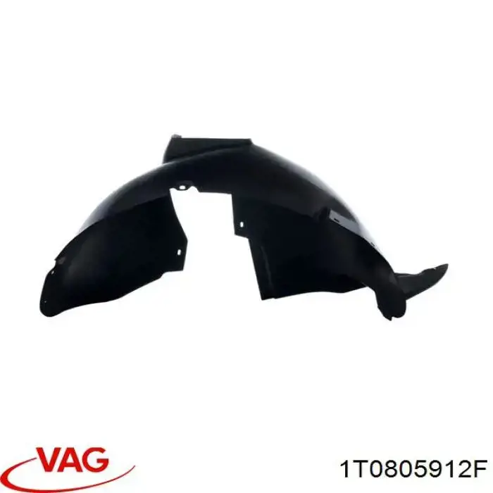Compre 1T0805912F VAG Guarda-barras direito do pára-lama dianteiro