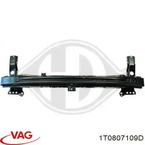 Reforçador do pára-choque dianteiro VAG 1T0807109D preço, a partir de 105,85 USD
