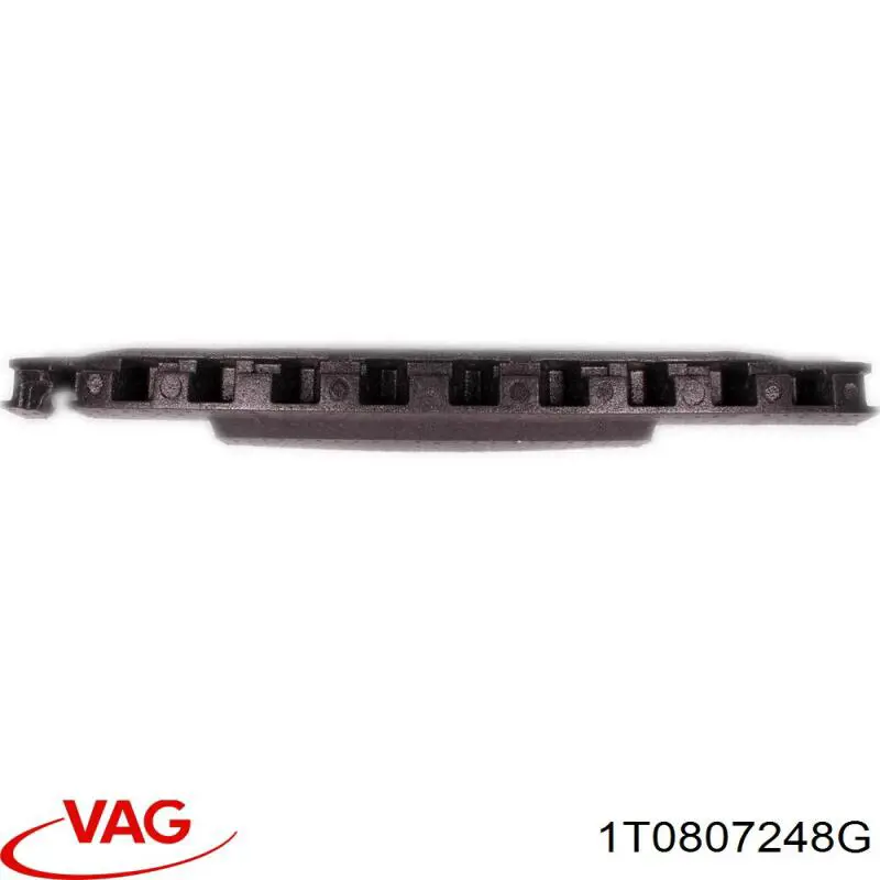 1T0807248D VAG Absorvedor (enchido) do pára-choque dianteiro