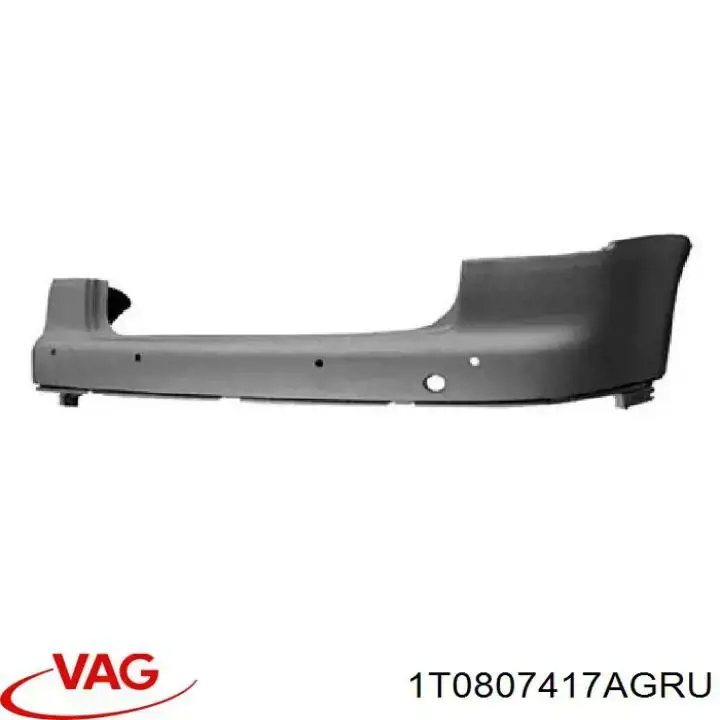 1T0807417AGRU VAG Pára-choque traseiro