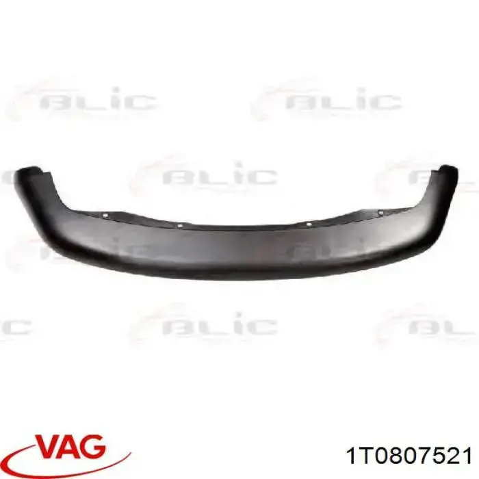 1T0807521 VAG Spoiler do pára-choque traseiro