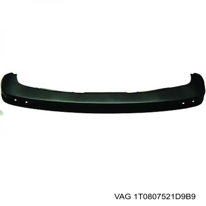 1T0807521D9B9 VAG Spoiler do pára-choque traseiro