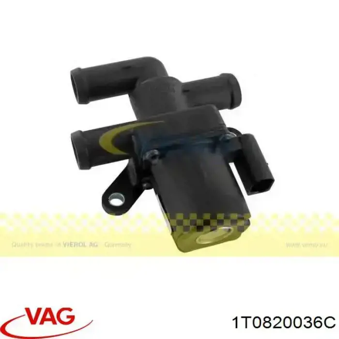 1T0820036C VAG Válvula de forno (de aquecedor)
