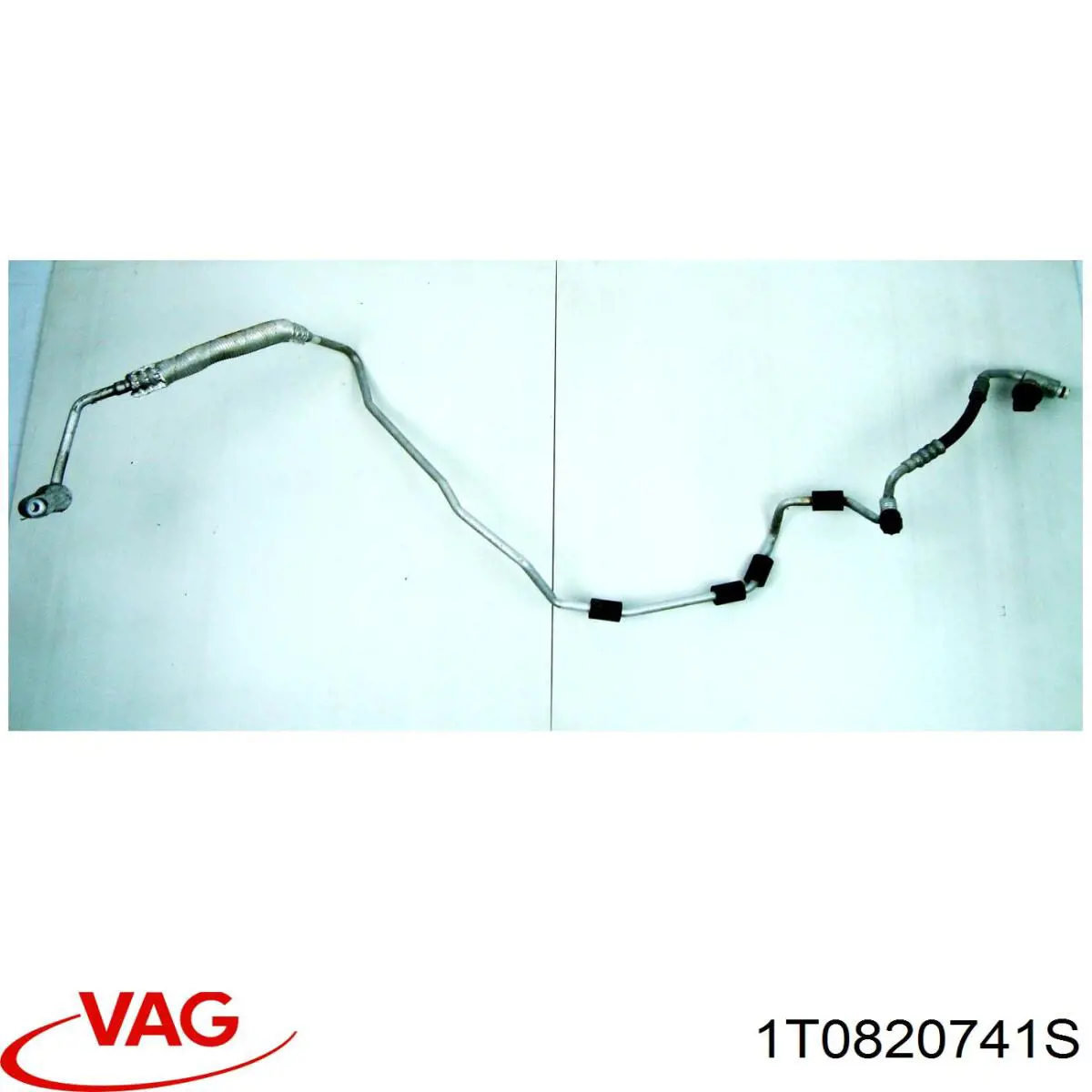 1T0820741S VAG Mangueira de aparelho de ar condicionado, desde o radiador até o vaporizador