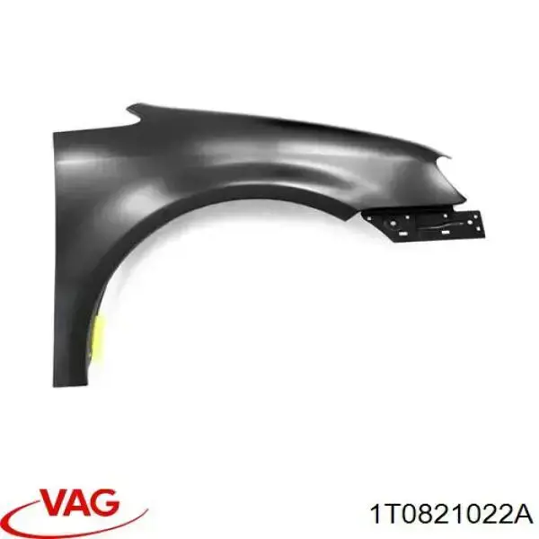 Pára-lama dianteiro direito VAG 1T0821022A preço, a partir de 122,74 USD