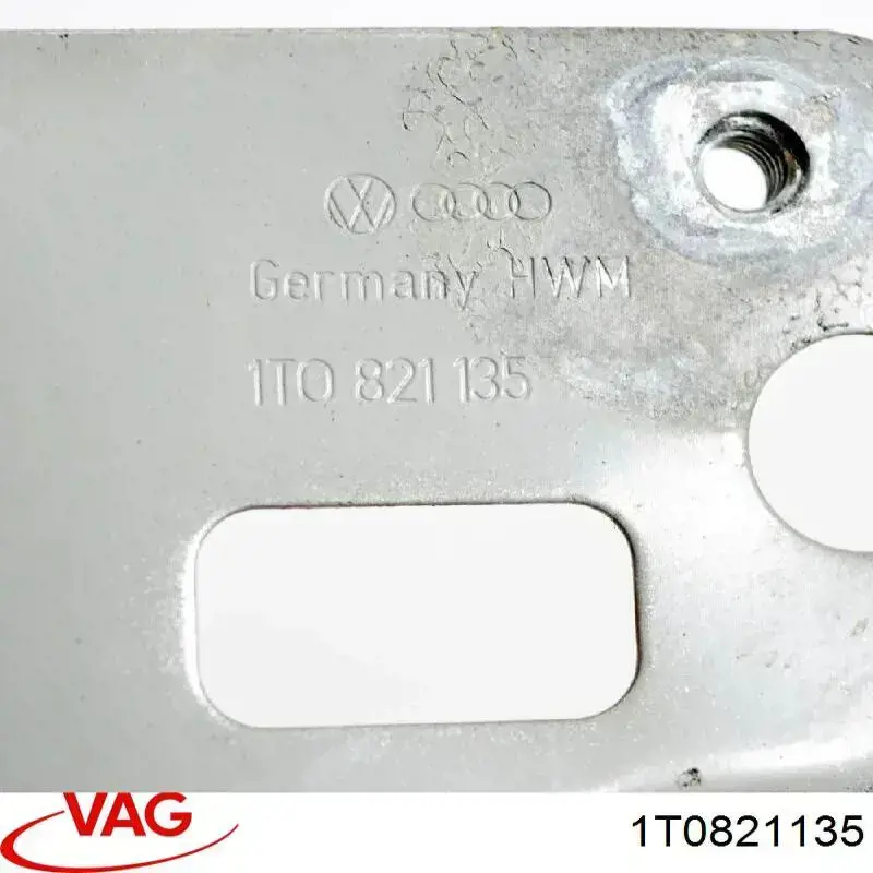Consola dianteira de fixação do pára-lama dianteiro esquerdo VAG 1T0821135 preço, a partir de 52,24 USD