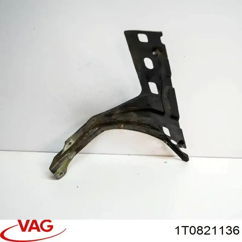 Consola dianteira de fixação do pára-lama dianteiro direito VAG 1T0821136 preço, a partir de 54,85 USD