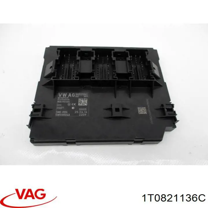 Compre 1T0821136C VAG Consola dianteira de fixação do pára-lama dianteiro direito