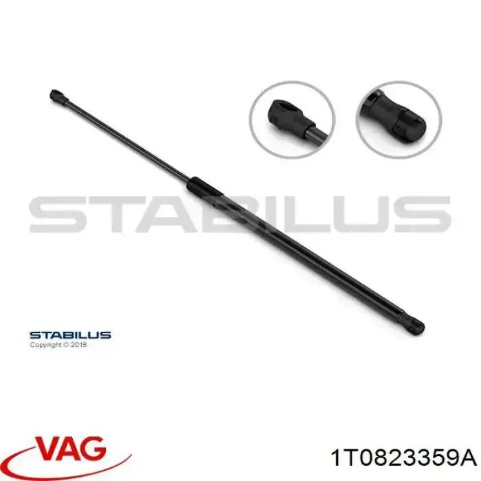 1T0823359A VAG Amortecedor da capota