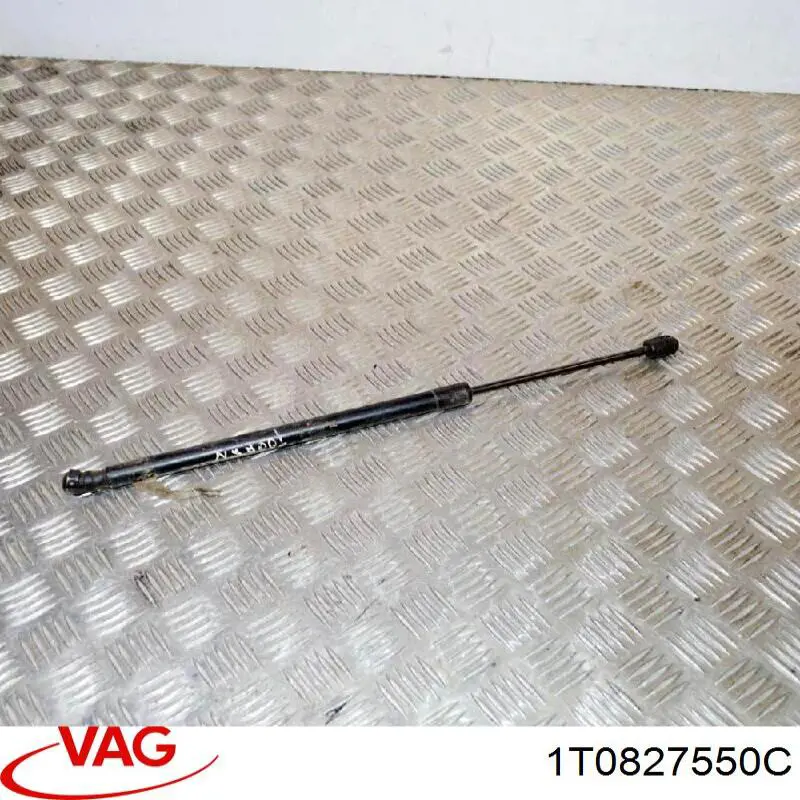 1T0827550C VAG Amortecedor de tampa de porta-malas (de 3ª/5ª porta traseira)