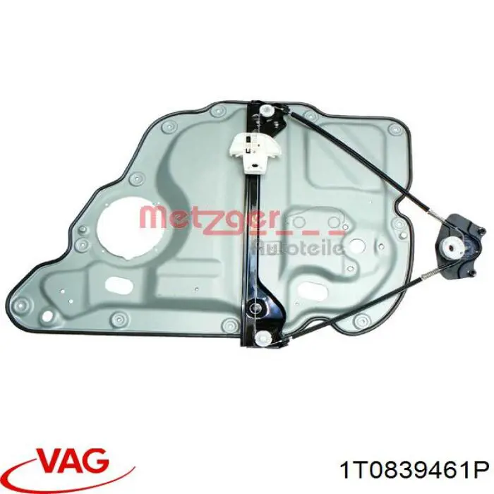 Mecanismo de acionamento de vidro da porta traseira esquerda VAG 1T0839461P preço, a partir de 96,67 USD