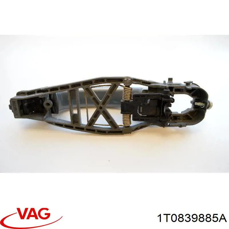 Compre 1T0839885A VAG Suporte de maçaneta externa da porta traseira esquerda