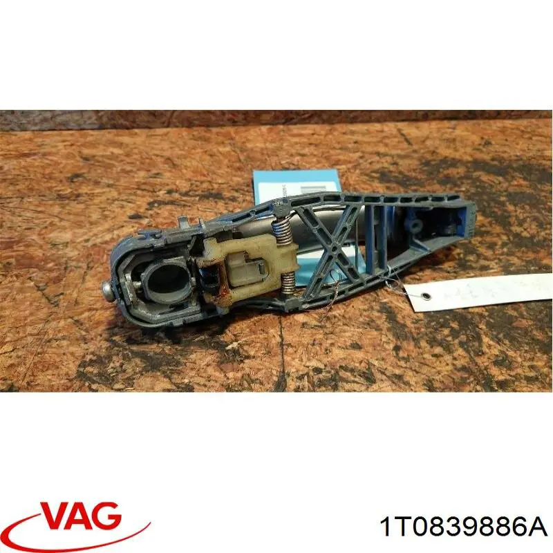 Compre 1T0839886A VAG Suporte de maçaneta externa da porta traseira direita