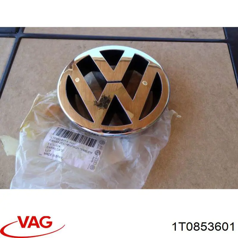 Compre 1T0853601 VAG Emblema de grelha do radiador