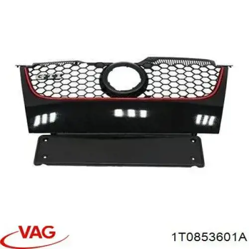 1T0853601A VAG Emblema de grelha do radiador