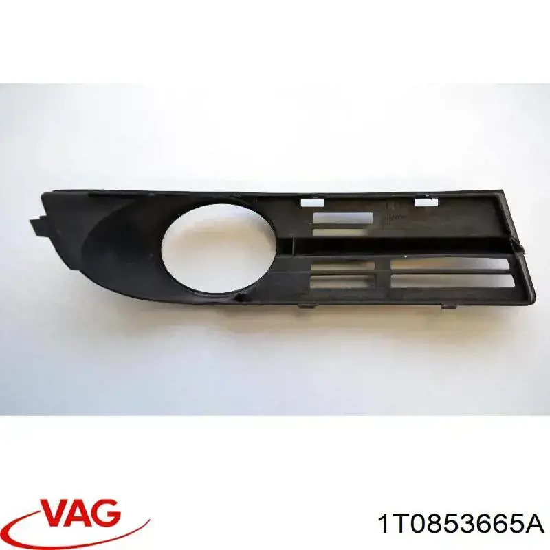 Compre 1T0853665A VAG Grelha esquerda do pára-choque dianteiro