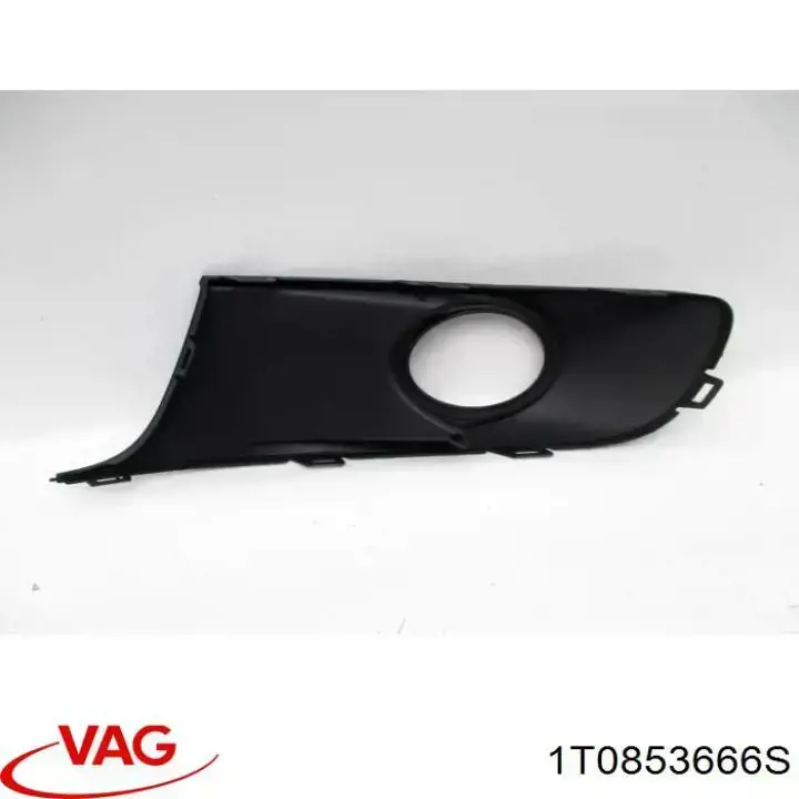 Grelha direita do pára-choque dianteiro PVG99298CAR Signeda