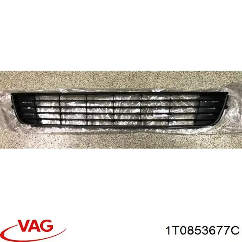 1T0853677C VAG Grelha central do pára-choque dianteiro