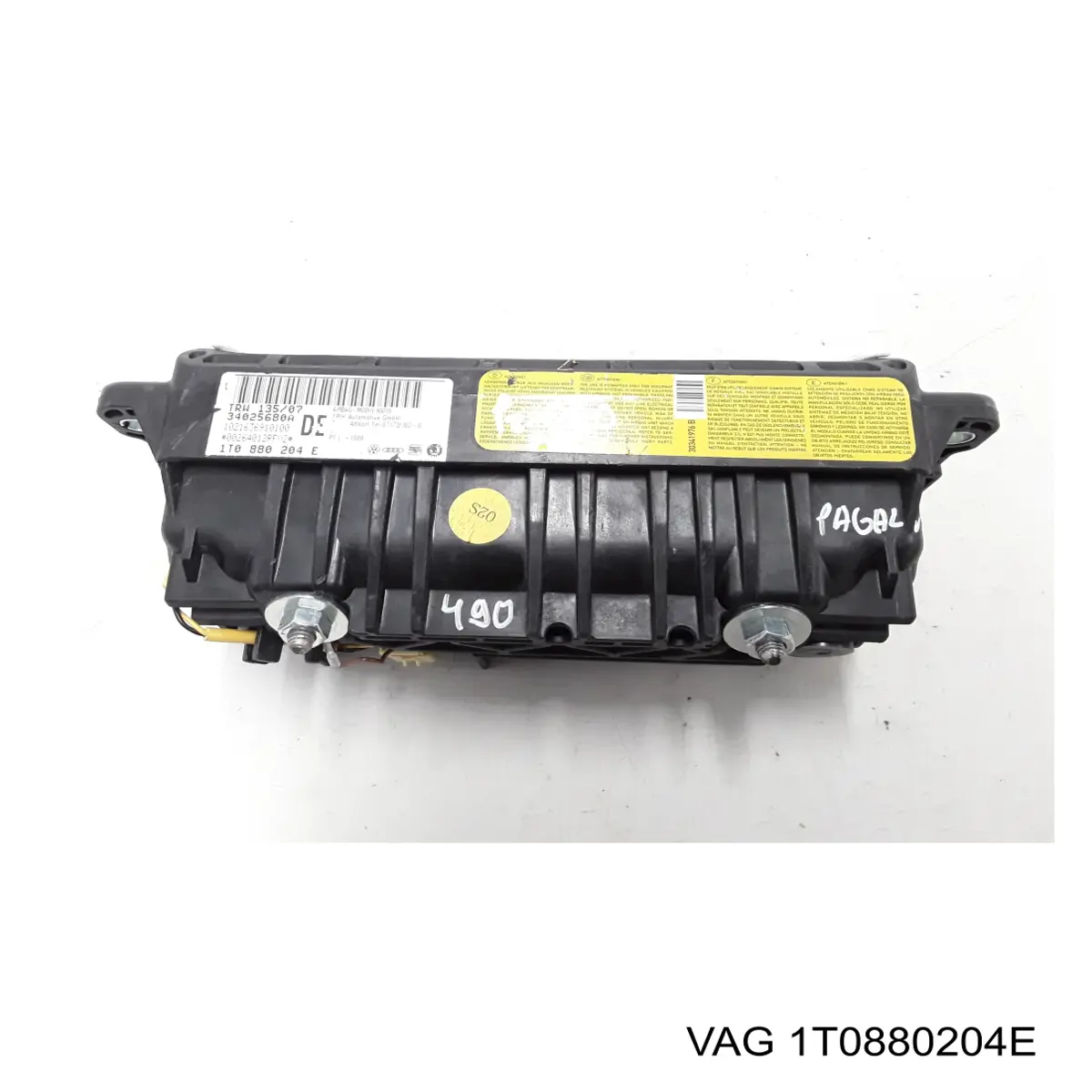 Cinto de segurança (AIRBAG) de passageiro VAG 1T0880204E preço, a partir de 129,40 USD
