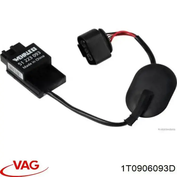 Compre 1T0906093D VAG Módulo de direção (Centralina eletrônica) da bomba de combustível