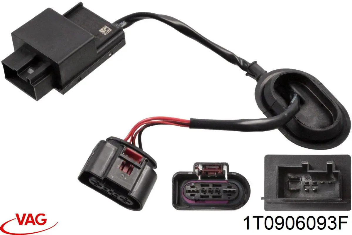 Compre 1T0906093F VAG Módulo de direção (Centralina eletrônica) da bomba de combustível