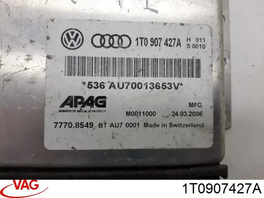  VAG 1T0907427A preço, a partir de 211,66 USD