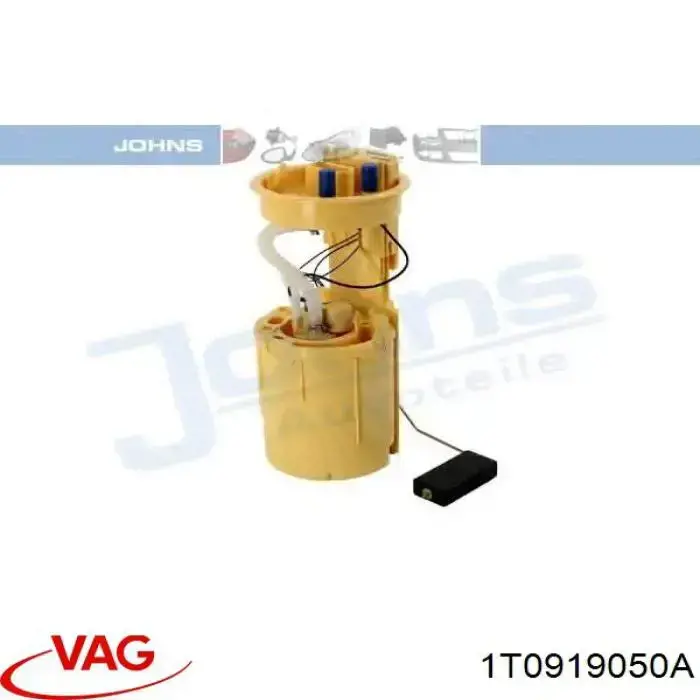 1T0919050A VAG Módulo de bomba de combustível com sensor do nível de combustível