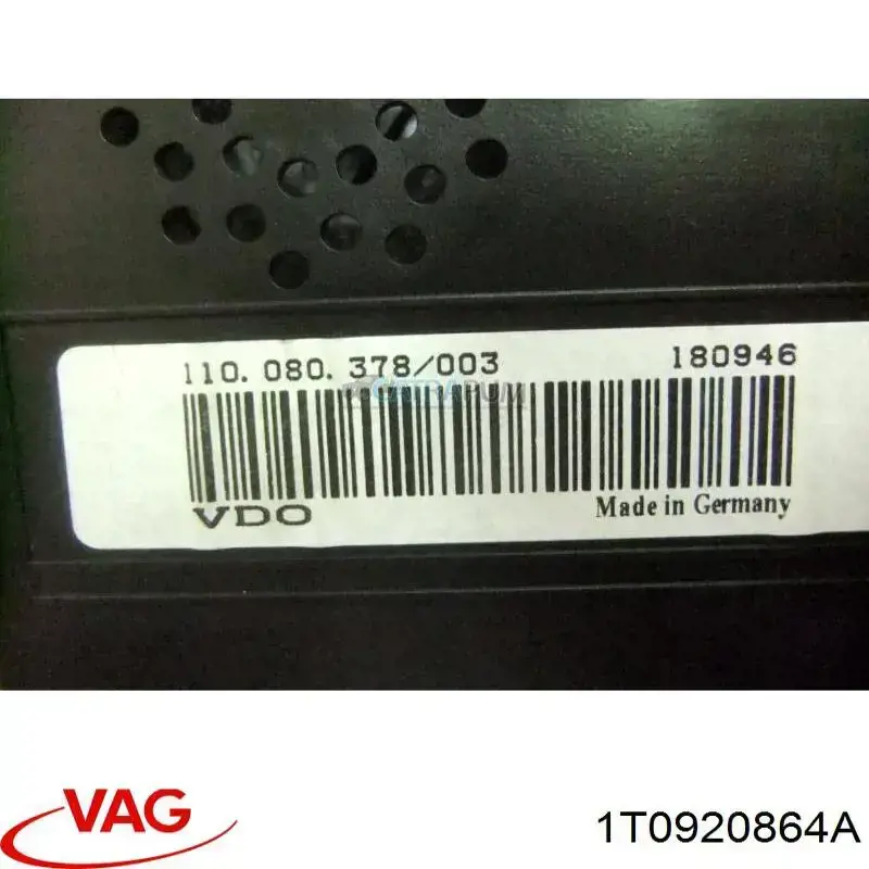 Painel de instrumentos (quadro de instrumentos) 1T0920864A VAG