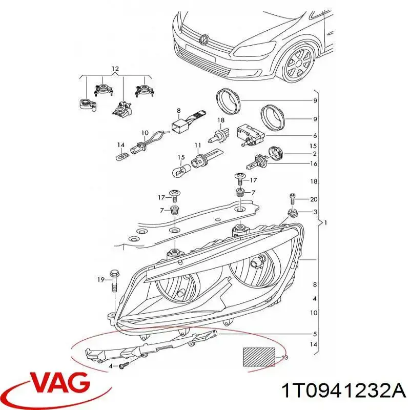 1T0941232A VAG 