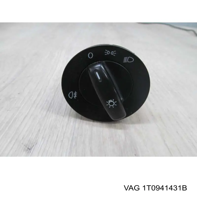 1T0941431B VAG Comutador das luzes no "painel de instrumentos"